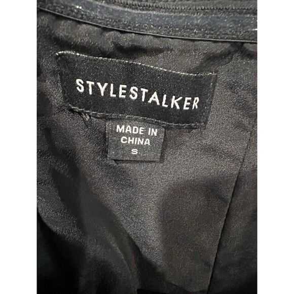 Style Stalker animal print strapless pleated mini dress Size Small - Picture 5 of 7